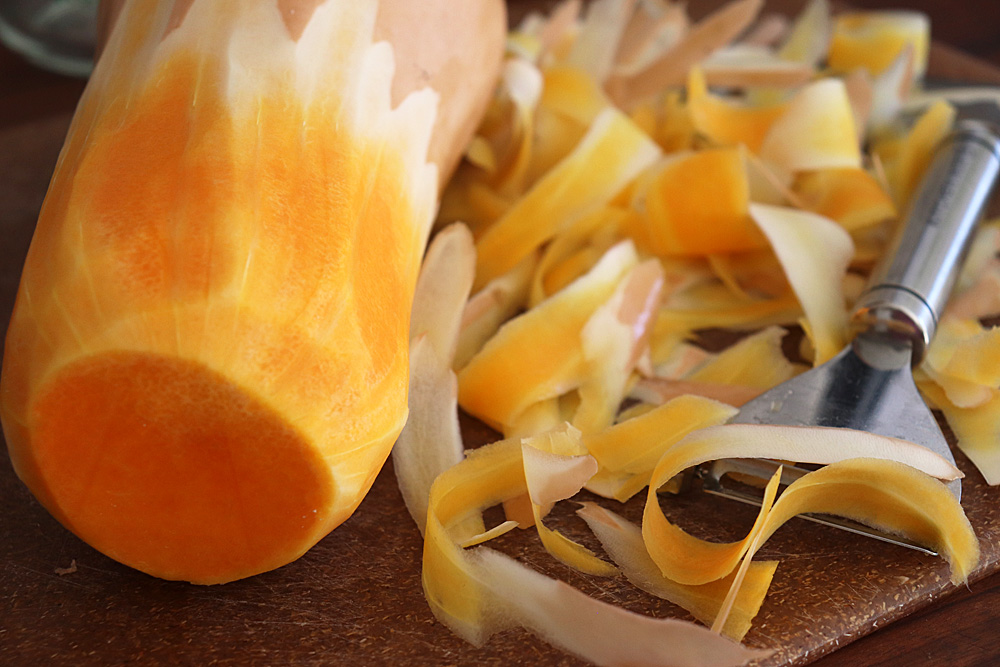 Peeled Butternut Squash Fritters