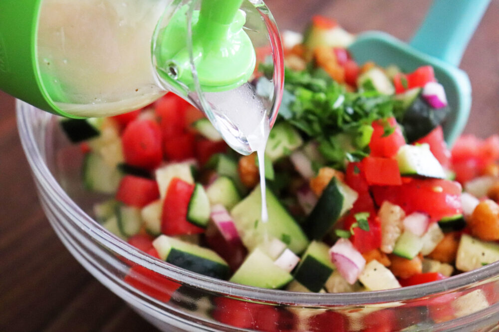 Add dressing