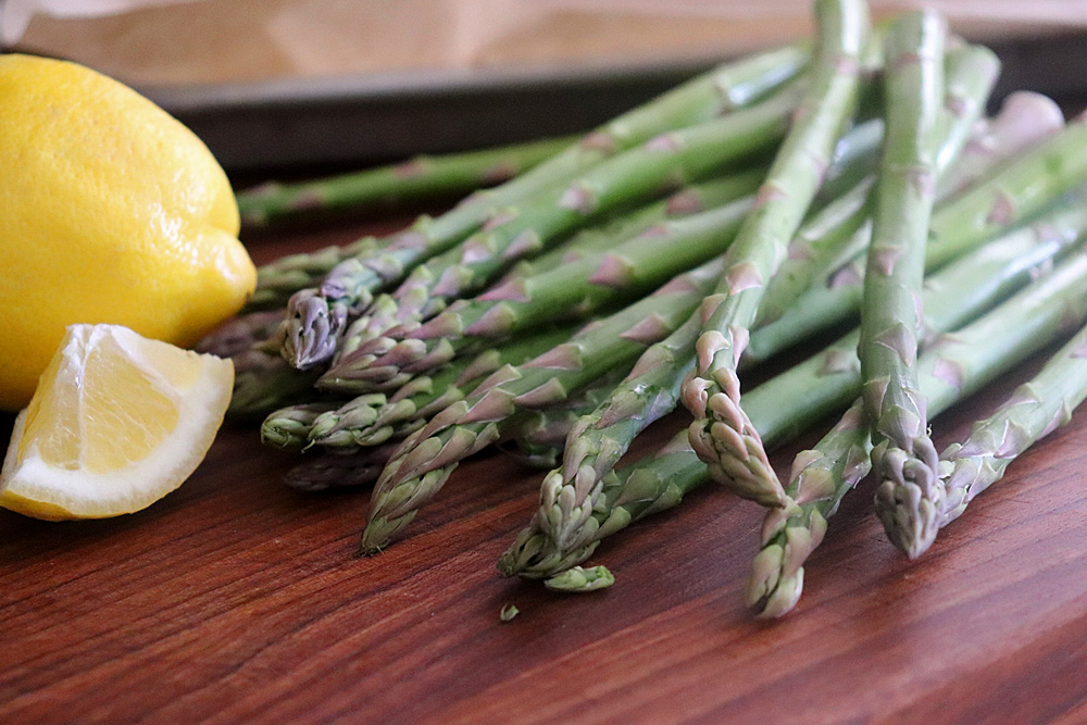 Fresh asparagus