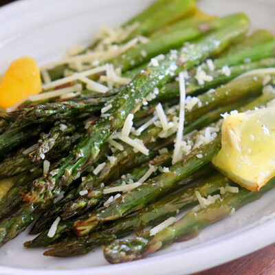 Sheet Pan Lemon Roasted Asparagus