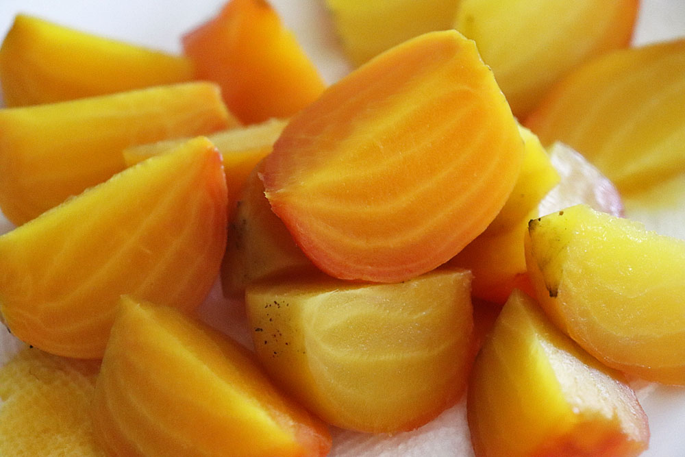 How To Make Whole Roasted Golden Beets