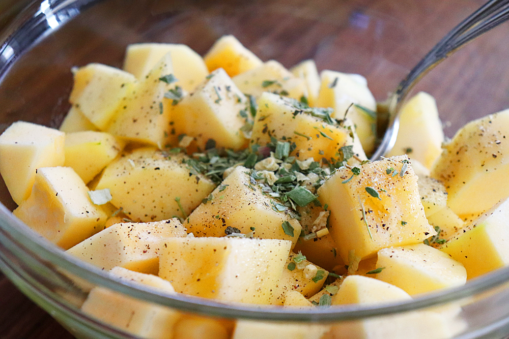 Bowl with seasonings