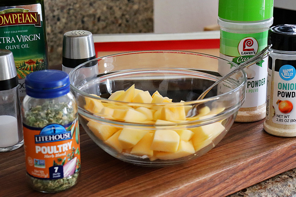 Ingredients for Easy Roasted Acorn Squash Recipe