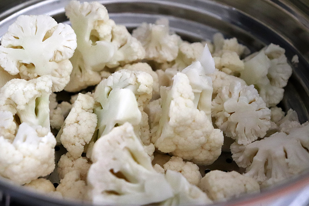Steamed Cauliflower