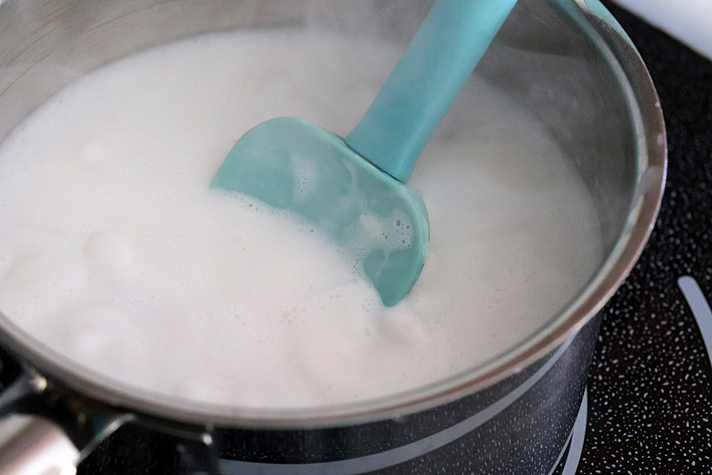 Boiling the rice