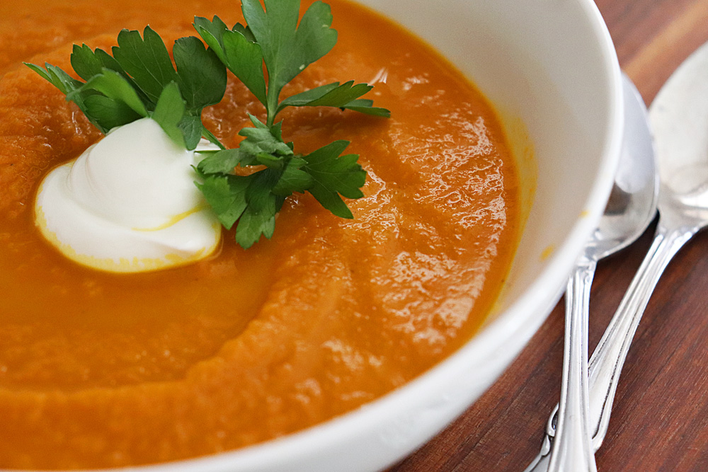 Easy Carrot Soup Recipe - TheVegLife