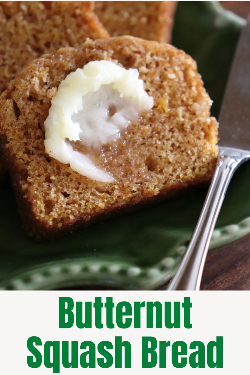 PIN for Easy Butternut Squash Bread Recipe