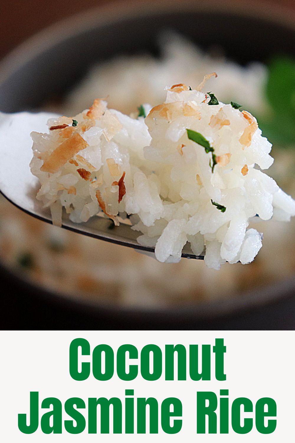 PIN for Easy Coconut Jasmine Rice Recipe