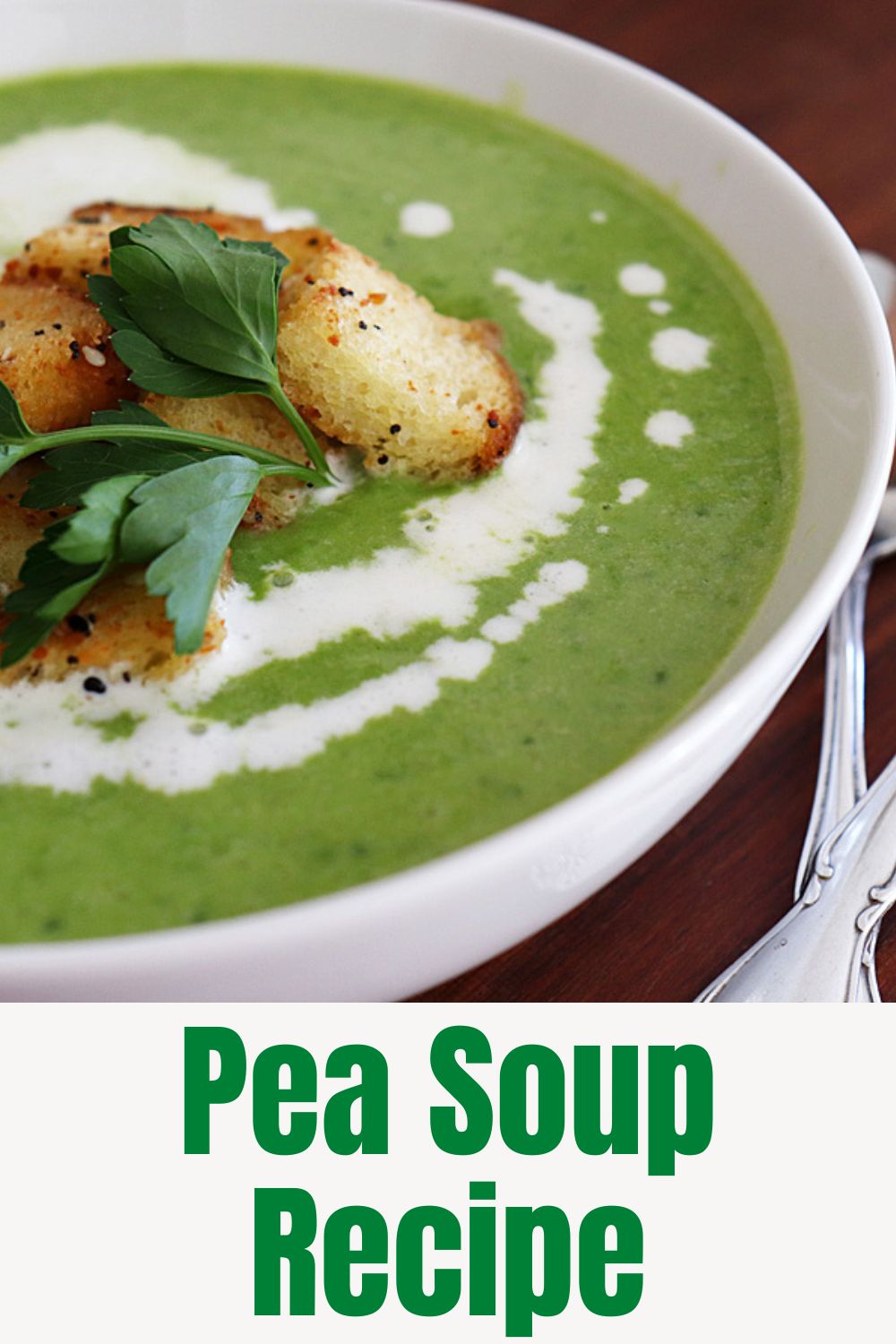 PIN for Ina's Easy Fresh Pea Soup Recipe