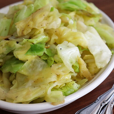 Easy Sauteed Cabbage Recipe (4 Ingredients)